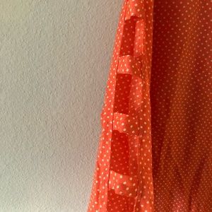 Fred David Tops - Plus Size Polka Dot Blouse Fred David Tops - Plus Size Polka Dot Blouse